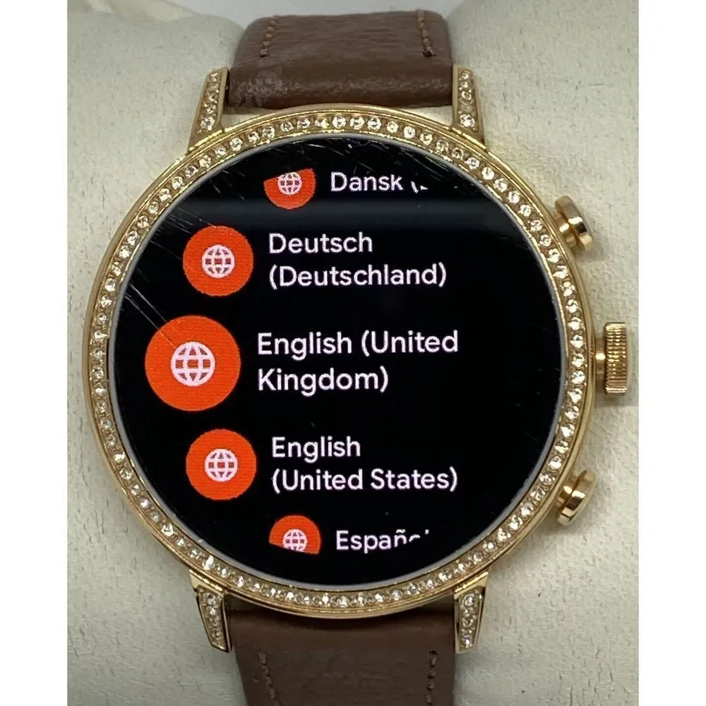 Fossil Gen 4 Authentic Digital Dial Smart Watch Custom Band FTW6011 LT434